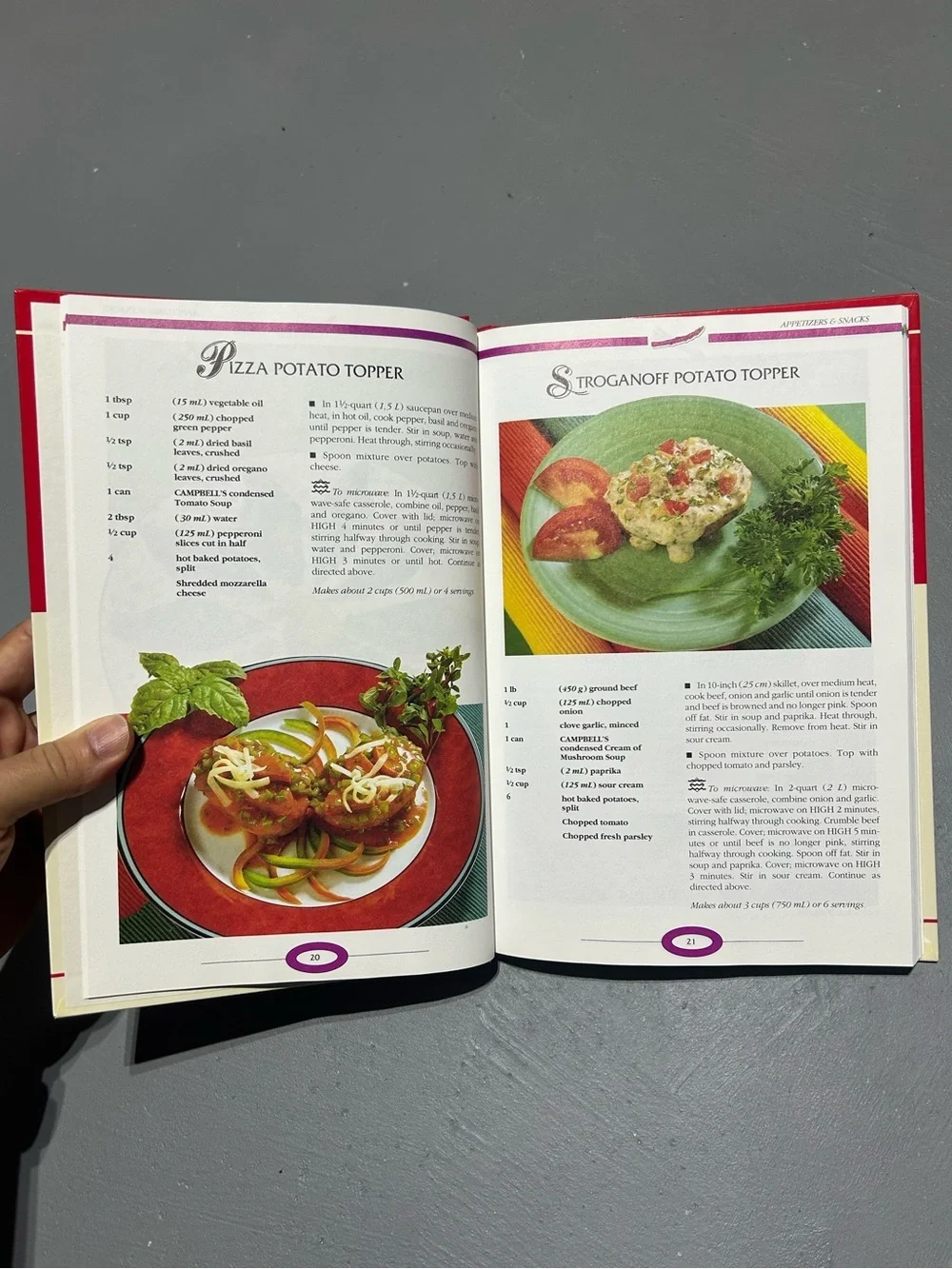 Campbell’s Simply Delicious Recipes Hard Cover Cookbook